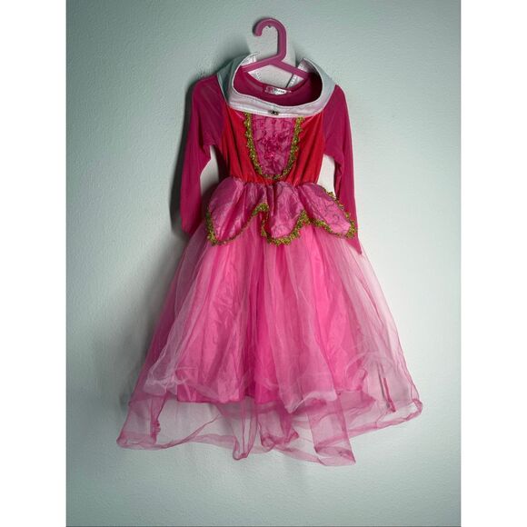 Aurora Costume Dress Pink Size 5T See Description - Picture 1 of 13